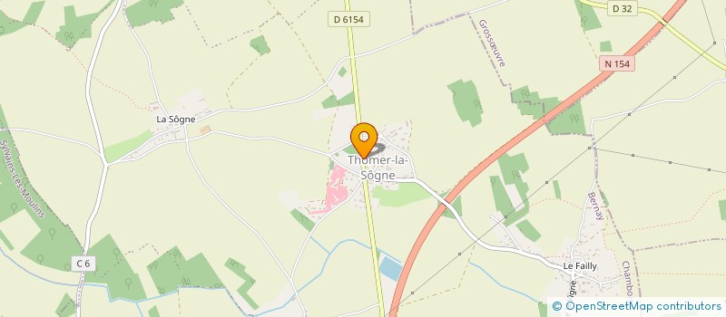 localisation de l'entreprise MONSIEUR SAMUEL LEGRAND  CHAMBOIS