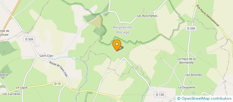 localisation de l'entreprise MONSIEUR SAMUEL LEJEUNE  LA BONNEVILLE