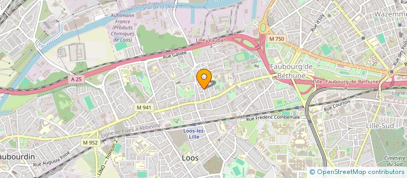 localisation de l'entreprise MONSIEUR SAMUEL LEMICHEL  LOOS