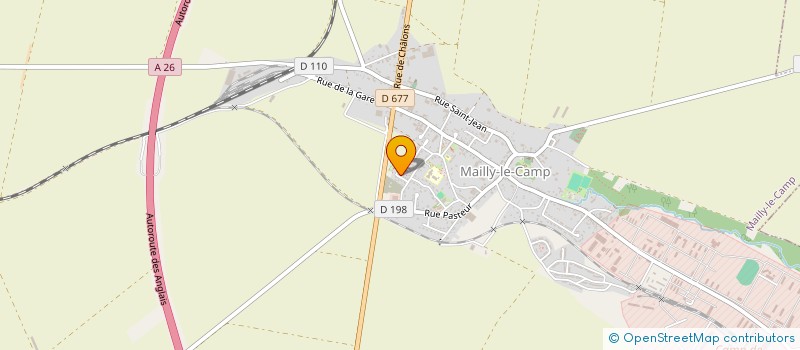 localisation de l'entreprise MONSIEUR SAMUEL LEMOINE à MAILLY-LE-CAMP