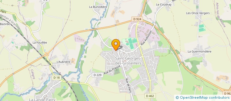 localisation de l'entreprise MONSIEUR SAMUEL LENOURRY à SAINT-GEORGES-DES-GROSEILLERS