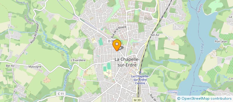 localisation de l'entreprise MONSIEUR SAMUEL LEPETIT à LA CHAPELLE-SUR-ERDRE