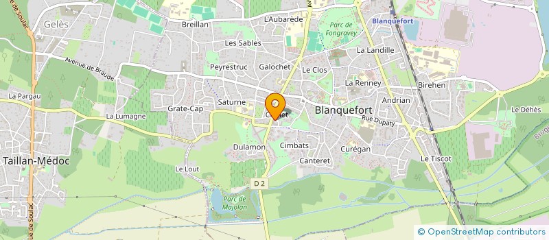 localisation de l'entreprise MONSIEUR SAMUEL LEPROVOST à BLANQUEFORT