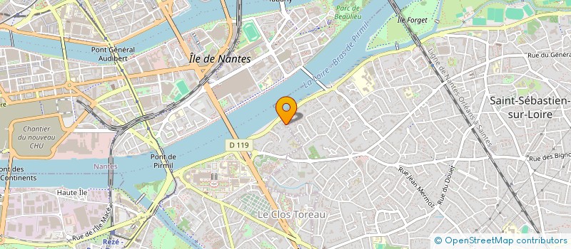 localisation de l'entreprise MONSIEUR SAMUEL LERAT à NANTES