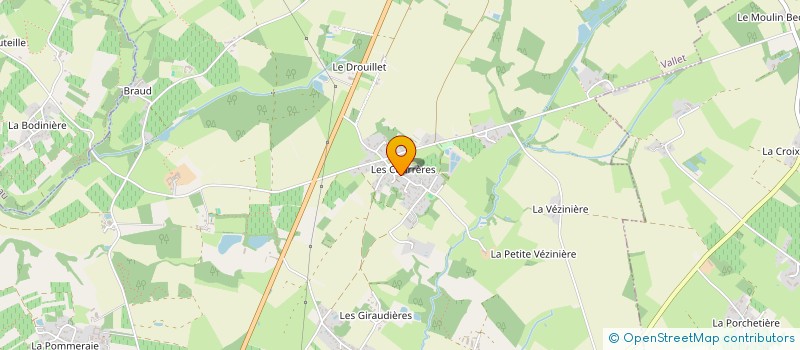 localisation de l'entreprise MONSIEUR SAMUEL LEROUX à VALLET