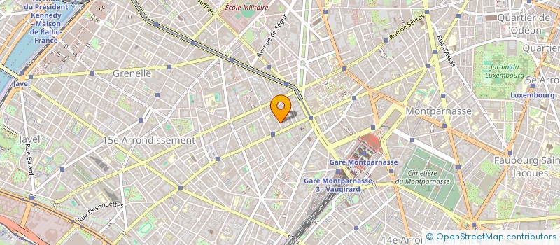 localisation de l'entreprise MONSIEUR SAMUEL LEVRON  PARIS