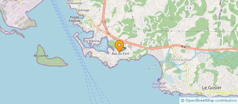 localisation de l'entreprise MONSIEUR SAMUEL LEWIS  LE GOSIER