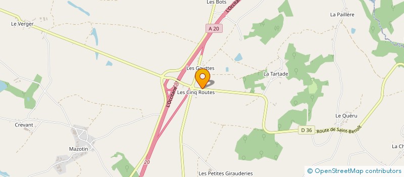 localisation de l'entreprise MONSIEUR SAMUEL LIAM CHAMBERS à PARNAC