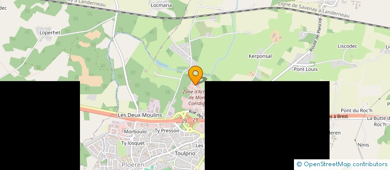 localisation de l'entreprise MONSIEUR SAMUEL LOBRY  PLOEREN