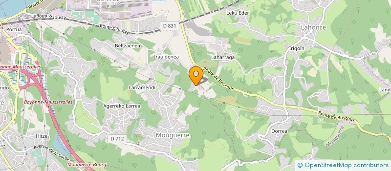 localisation de l'entreprise MONSIEUR SAMUEL LONGO  BAYONNE