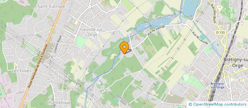 localisation de l'entreprise MONSIEUR SAMUEL LOUBET à BRETIGNY-SUR-ORGE