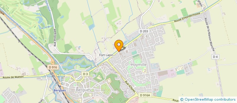 localisation de l'entreprise MONSIEUR SAMUEL LOUCHIE  HOYMILLE