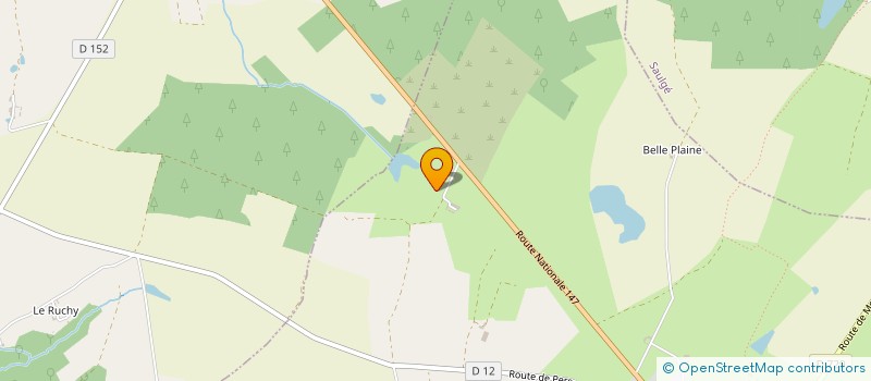 localisation de l'entreprise MONSIEUR SAMUEL-LOUIS ARLAUD  MOULISMES