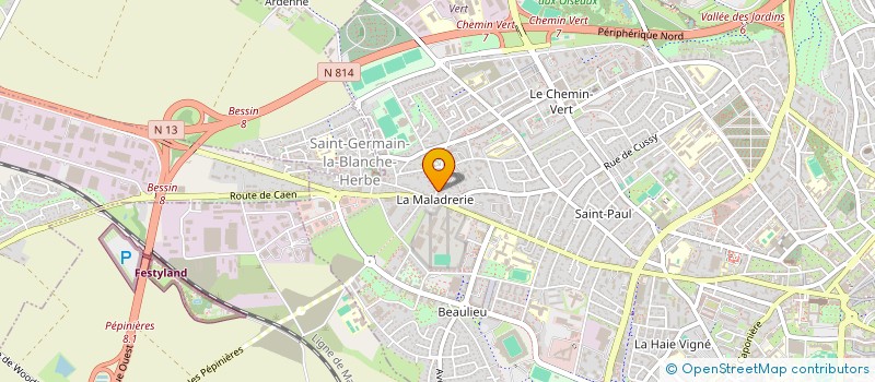 localisation de l'entreprise MONSIEUR SAMUEL LOUISE à CAEN