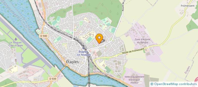 localisation de l'entreprise MONSIEUR SAMUEL LOVERGNE à ETAPLES