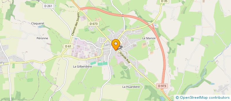 localisation de l'entreprise MONSIEUR SAMUEL LUCE  SARTILLY-BAIE-BOCAGE