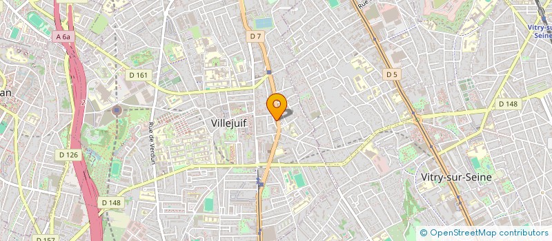 localisation de l'entreprise MONSIEUR SAMUEL LUVUEZO à VILLEJUIF