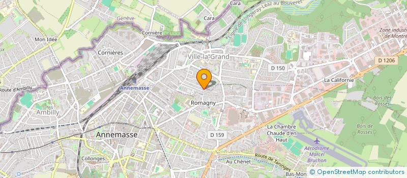 localisation de l'entreprise MONSIEUR SAMUEL MACHEDA  ANNEMASSE