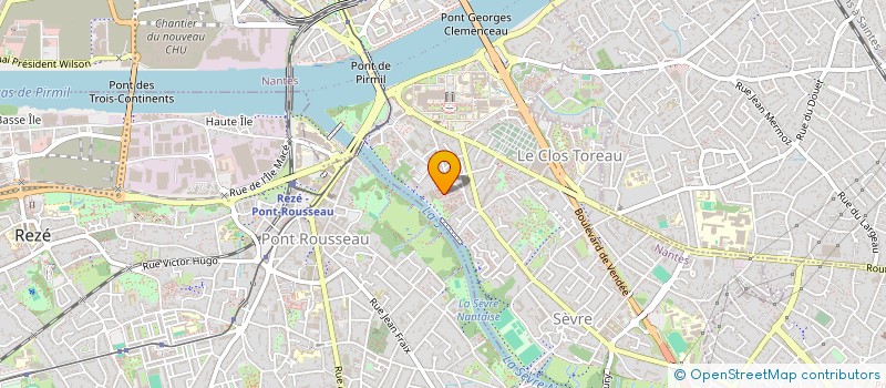 localisation de l'entreprise MONSIEUR SAMUEL MAGAVE DA SILVA  NANTES