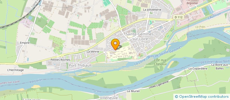 localisation de l'entreprise MONSIEUR SAMUEL MAILLARD  SAINTE-GEMMES-SUR-LOIRE