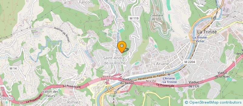 localisation de l'entreprise MONSIEUR SAMUEL MAJCSAK  SAINT-ANDRE-DE-LA-ROCHE