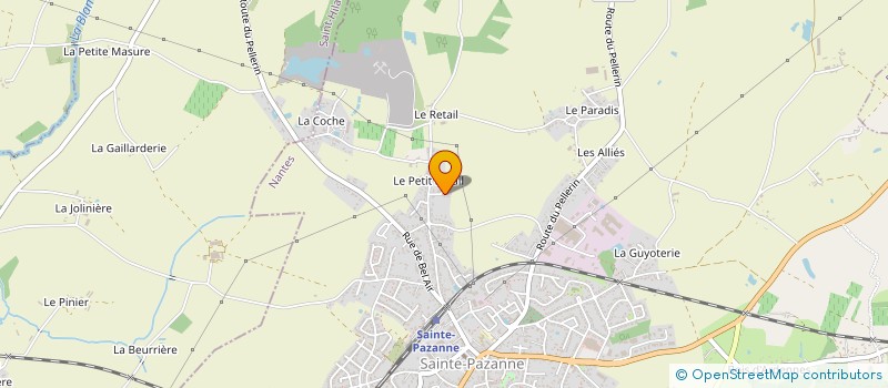 localisation de l'entreprise MONSIEUR SAMUEL MALARD à SAINTE-PAZANNE