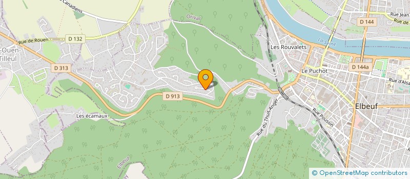 localisation de l'entreprise MONSIEUR SAMUEL MALSERVET  ELBEUF