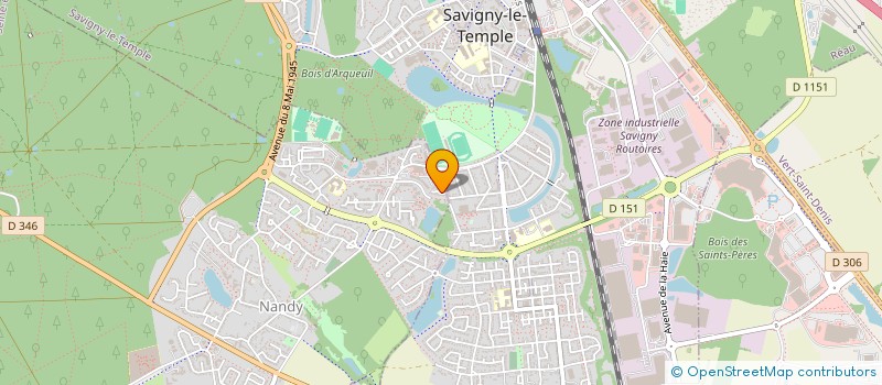 localisation de l'entreprise MONSIEUR SAMUEL MANSOUR  NANDY