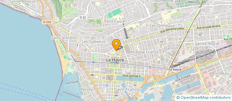 localisation de l'entreprise MONSIEUR SAMUEL MARC à LE HAVRE