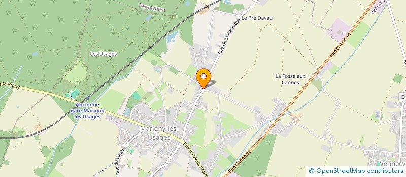 localisation de l'entreprise MONSIEUR SAMUEL MARC à MARIGNY-LES-USAGES