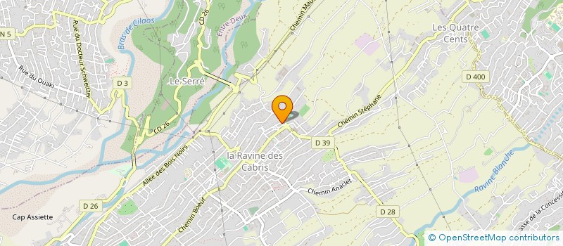 localisation de l'entreprise MONSIEUR SAMUEL MARCELINE  SAINT-PIERRE