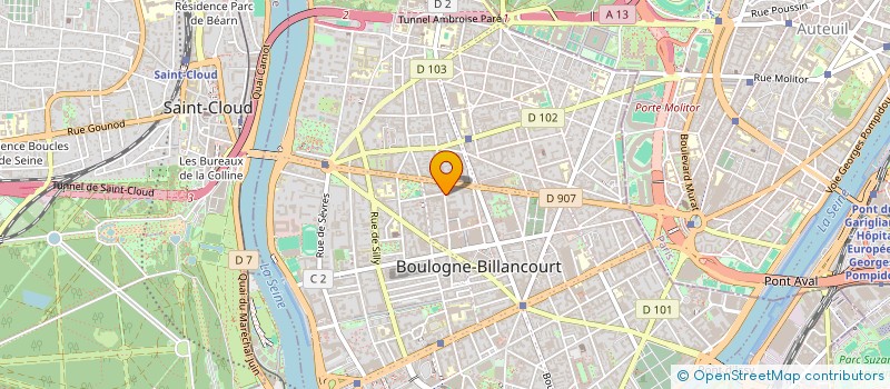 localisation de l'entreprise MONSIEUR SAMUEL MARCIANO à BOULOGNE-BILLANCOURT