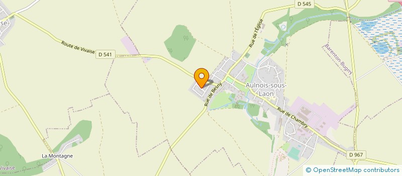 localisation de l'entreprise MONSIEUR SAMUEL MARTINEZ  AULNOIS-SOUS-LAON