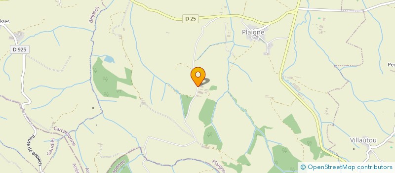 localisation de l'entreprise MONSIEUR SAMUEL MARTY  PLAIGNE