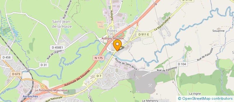 localisation de l'entreprise MONSIEUR SAMUEL MARY  AVRANCHES