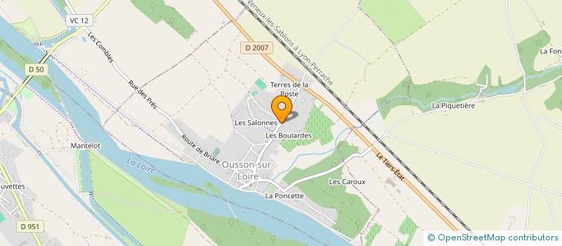 localisation de l'entreprise MONSIEUR SAMUEL MATRON à OUSSON-SUR-LOIRE