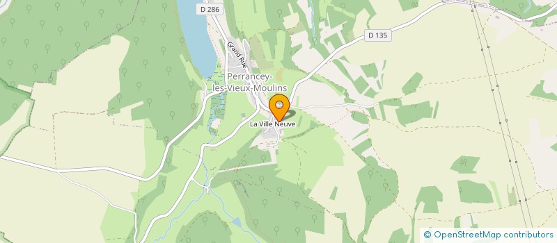 localisation de l'entreprise MONSIEUR SAMUEL MAUPIN à PERRANCEY LES VIEUX MOULINS