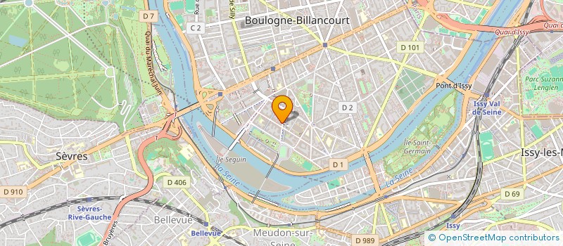 localisation de l'entreprise MONSIEUR SAMUEL MAZET à BOULOGNE-BILLANCOURT