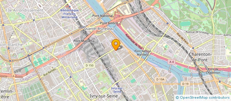 localisation de l'entreprise MONSIEUR SAMUEL MBAABU  IVRY-SUR-SEINE