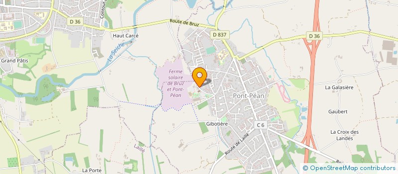 localisation de l'entreprise MONSIEUR SAMUEL MENAGE  PONT-PEAN