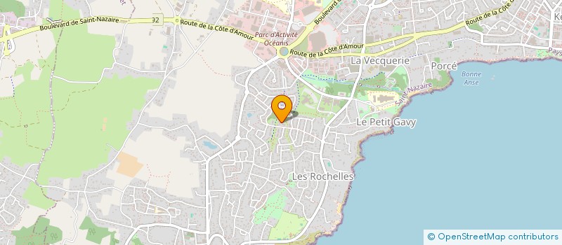 localisation de l'entreprise MONSIEUR SAMUEL MENAGER  SAINT-NAZAIRE