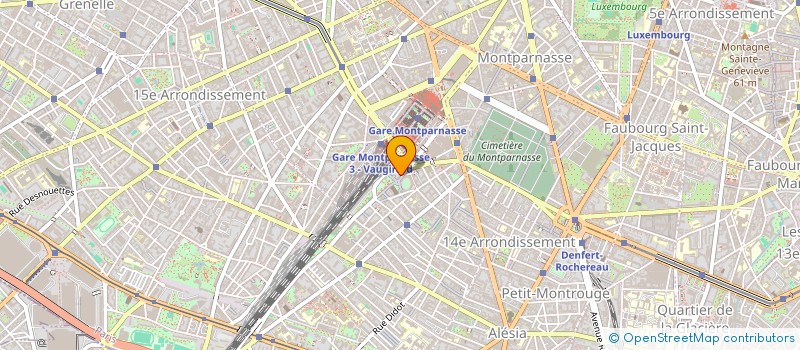 localisation de l'entreprise MONSIEUR SAMUEL MENEGAUX à PARIS