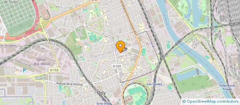 localisation de l'entreprise MONSIEUR SAMUEL MENSAH  ORLY