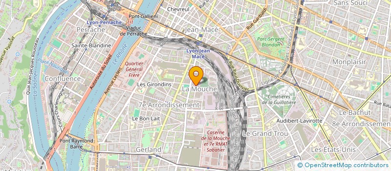 localisation de l'entreprise MONSIEUR SAMUEL MESSENGER  LYON