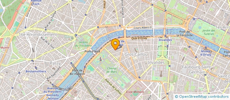 localisation de l'entreprise MONSIEUR SAMUEL MIGUS  PARIS