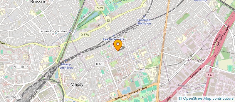 localisation de l'entreprise MONSIEUR SAMUEL MILCENT à ANTONY