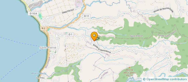 localisation de l'entreprise MONSIEUR SAMUEL MININ  SAINT-PIERRE