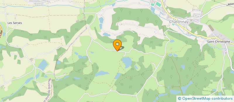 localisation de l'entreprise MONSIEUR SAMUEL MINODIER  CHATONNAY