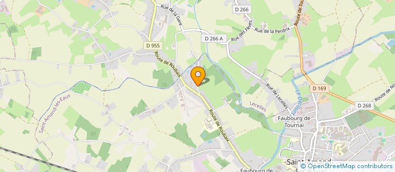 localisation de l'entreprise MONSIEUR SAMUEL MISSIAEN à SAINT-AMAND-LES-EAUX