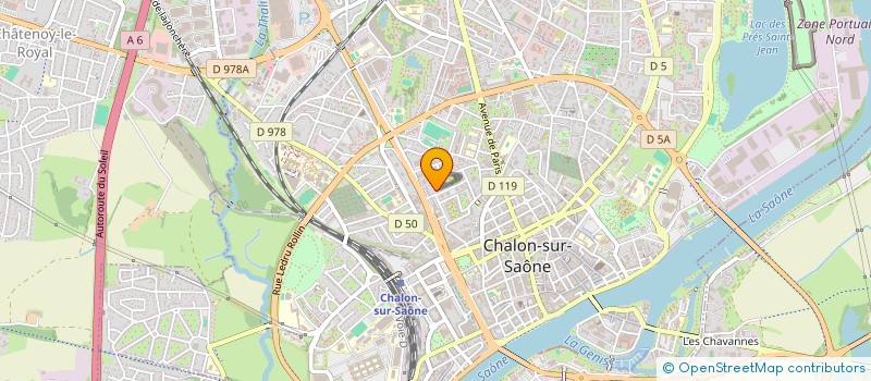 localisation de l'entreprise MONSIEUR SAMUEL MOINAS  CHALON-SUR-SAONE